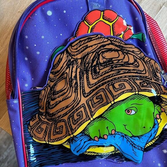 FRANKLIN THE TURTLE VINTAGE BACKPACK - Picture 9 of 9
